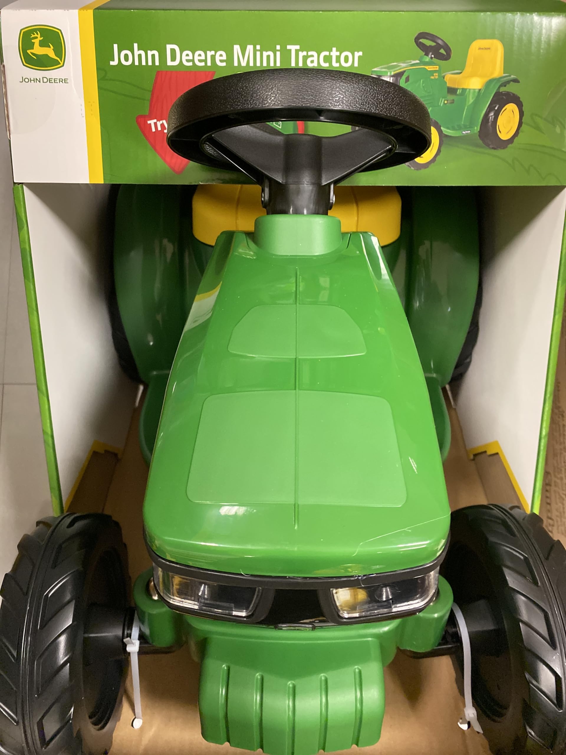 Peg Perego John Deere Mini-Traktor, 1 Jahr, Kind ab 1 Jahr, Unisex, Fahrzeug, Kunststoff, 11.02 Pfund, 41 x 61 x 63 cm