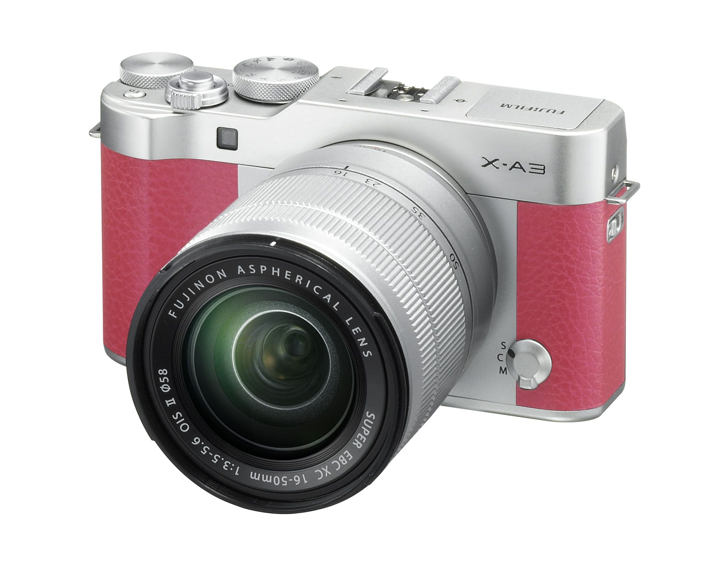 Amazon | FUJIFILM ミラーレス一眼 X-A3 レンズキット ピンク X-A3LK 