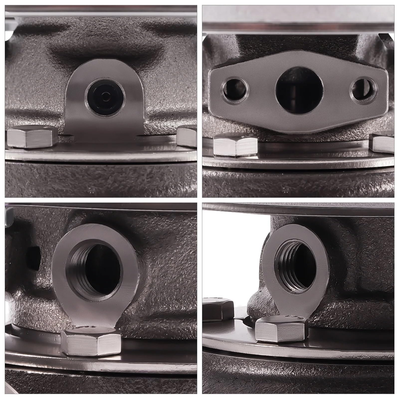 Turbocompresor Turbocompresor universal GT3076 GT3076R con doble rodamiento de bolas cerámico AR 0,82