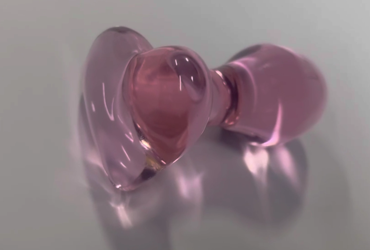 Amazon.com: Crystal Glass Butt Plug,Mini Pink Glass Anal Plug, Anal  Masturbation Plug for Men Women Gay and Couples : Health & Household
