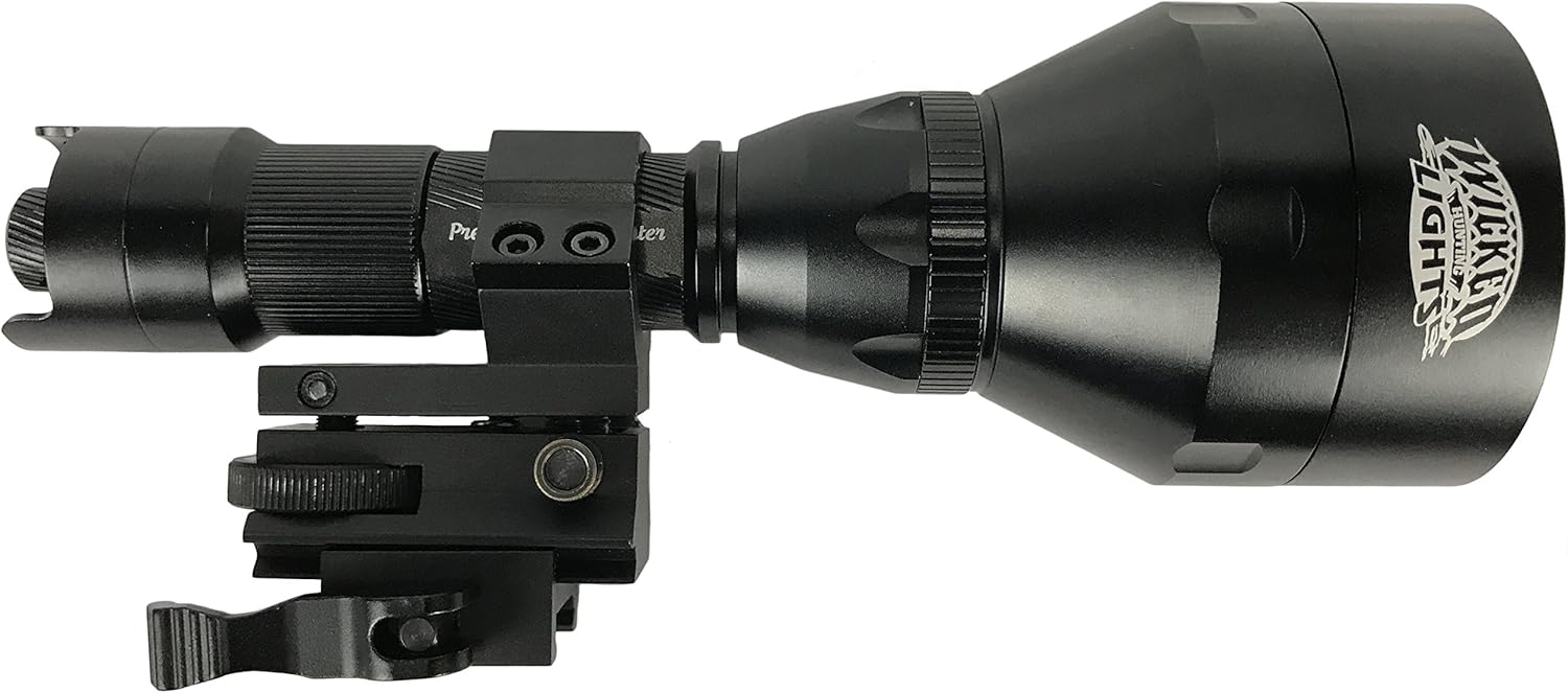 Wicked Lights W403iC RED Night Hunting Light Kit for Predator, Varmint & Hog Complete Red led Light kit