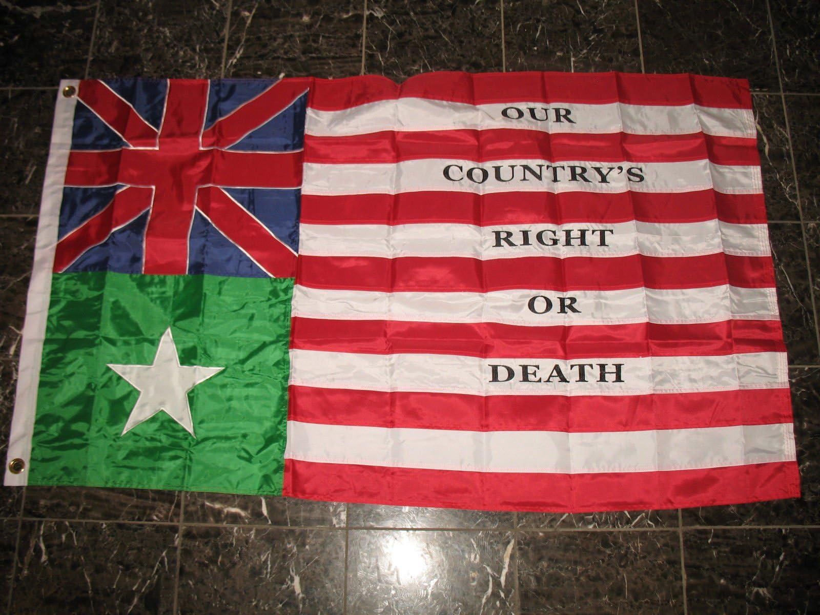 3X5 Embroidered Sewn Texas Baker San Felipe Nylon Flag 3'X5' Banner