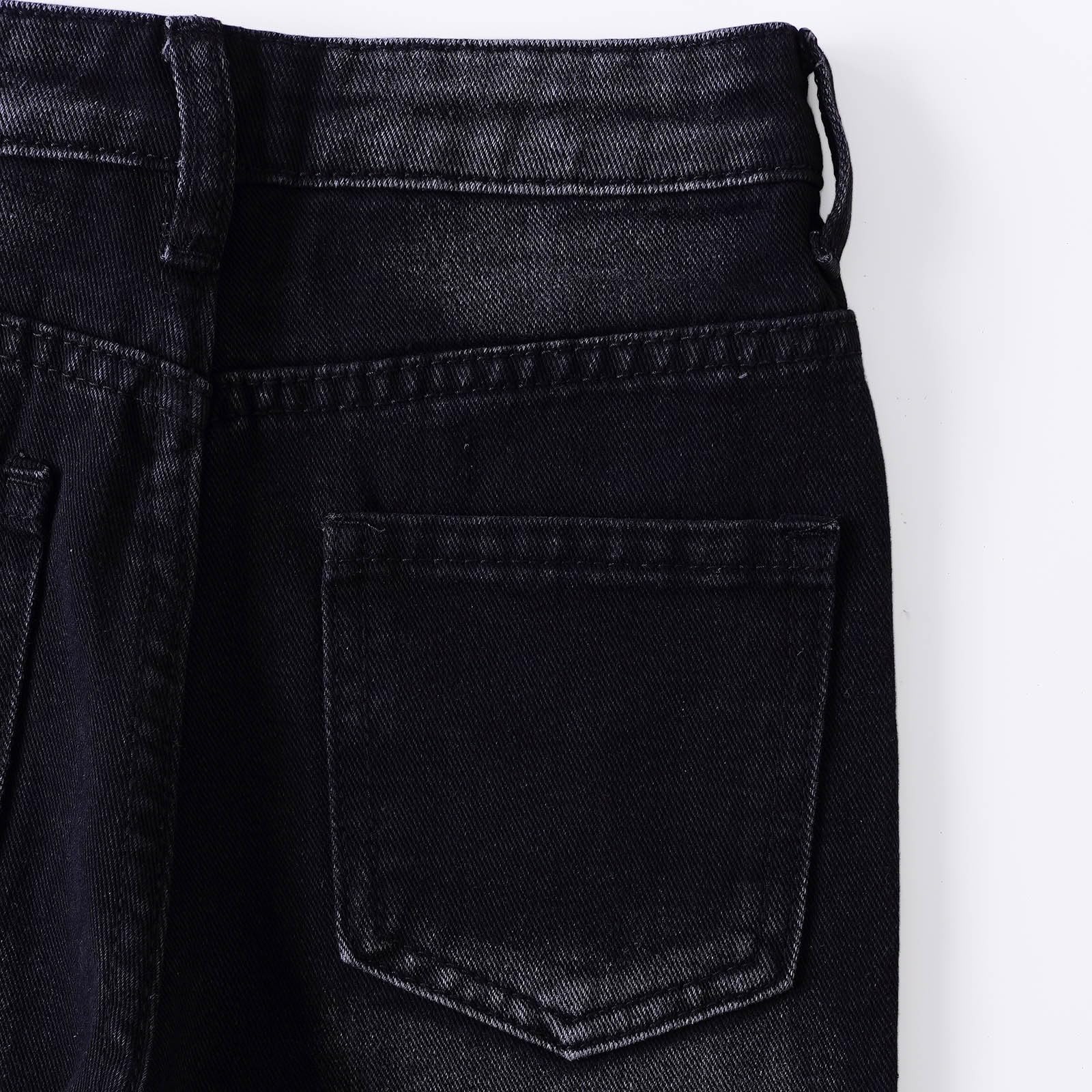 Pantaloni Bambini, Jeans Strappati alla Moda per Ragazzi, Lunghi Casual alla Moda per, Comodi in Denim Elasticizzato, Primavera Autunno, Colore Vivido E Durevole