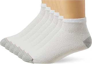 Kit 6 Pares de Meia Esportiva Hanes Cano Curto 5186 Branco - Único