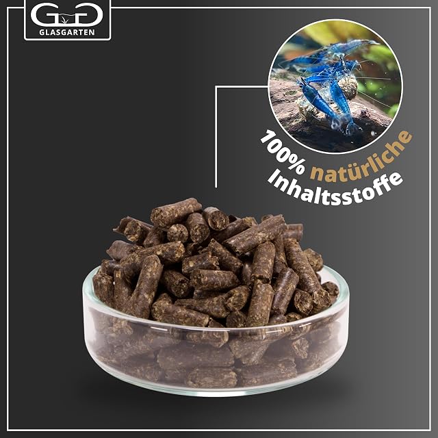 Foto 5 de 7 de GlasGarten Humin Sticks - 30g - alimento complementario para gambas Ornamentales, Caracoles y cangrejos…