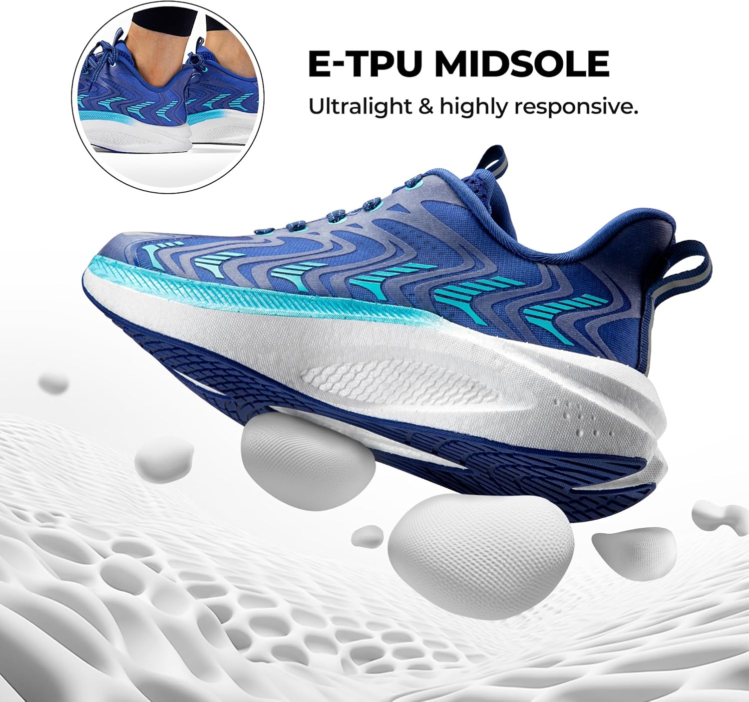 Women's Running Walking Tennis Shoes Comfortable Non-Slip FlyLife Breathable Athletic Workout Gym Cross Trainer Sports Sneakers - Image 3