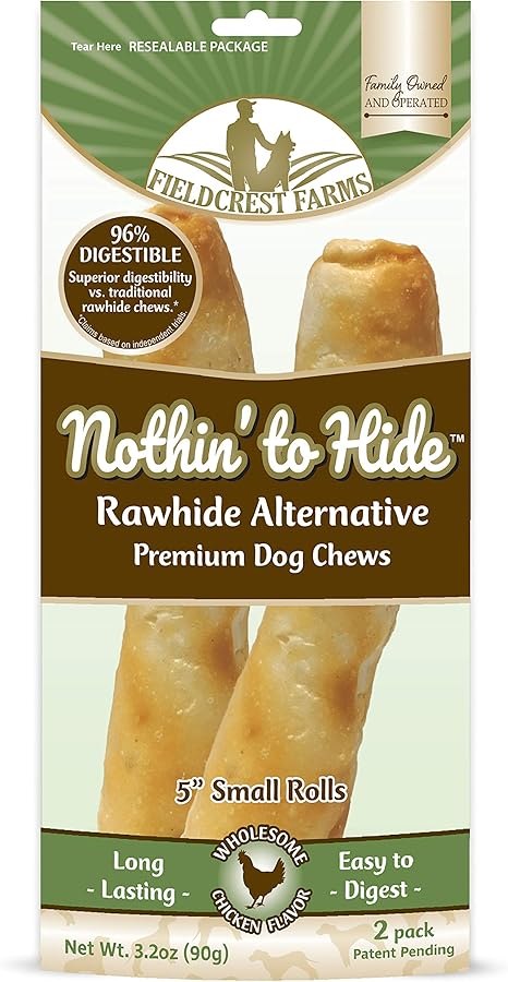 Amazon Com Fieldcrest Farms Nothin To Hide Rawhide Alternative Small Roll Kitchen Dining