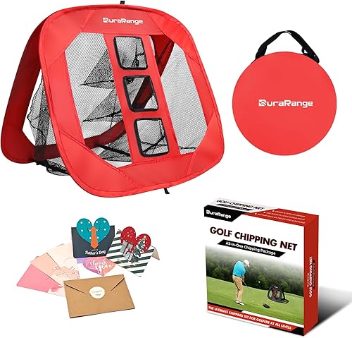 Red de astillado de golf emergente ayuda definitiva de chip de entrenamiento para precisión y distancia, al aire libre  Práctica interior, regalo de