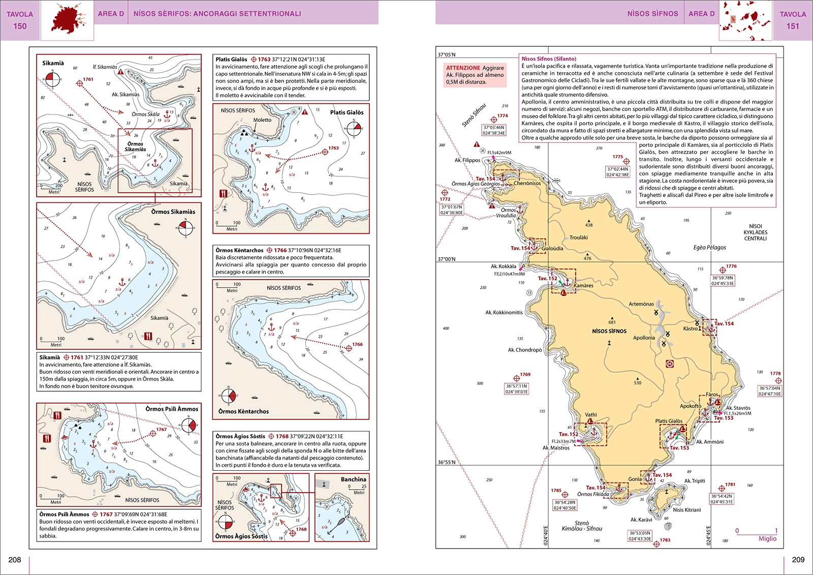 Grecia Egea. Peloponneso orientale, golfo di Saronico, Cicladi. Portolano cartografico (Vol. 7)