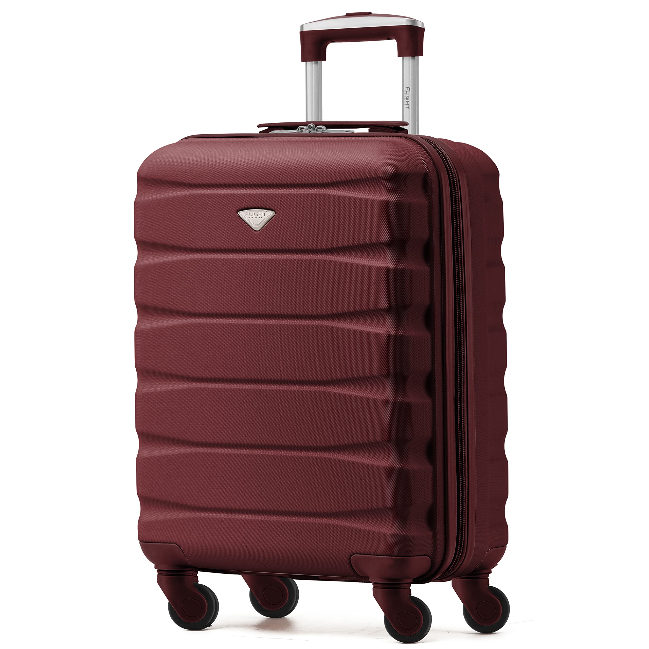 Flight Knight 56x45x25 EasyJet Cabin Bag, Jet2, British Airways Suitcase - Lightweight Small Durable 4-Wheel Cabin Case, Maximum Carry-On Size, ABS Hard Shell, 10kg Hand Luggage Bag- 56 x 45 x 25 — view 9