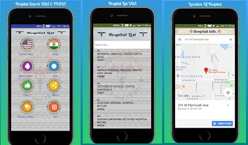 Hospital Search (USA and INDIA)