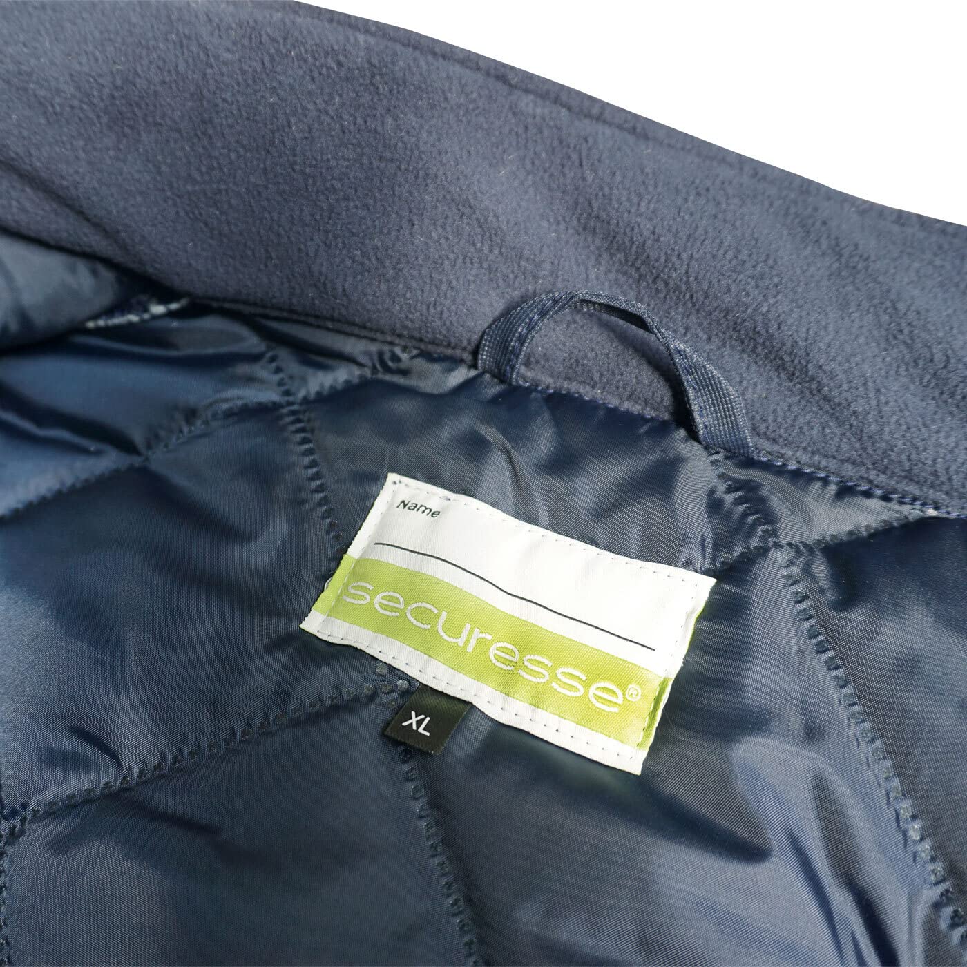 securesse Thermo-Steppjacke mit Kragen Farbe: blau Größe L