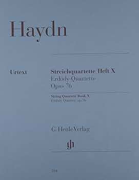 ハイドン: 弦楽四重奏曲集 Op.76 ヘンレ版 Amazon.co.jp: ハイドン: 弦楽四重奏曲集 第10巻: Hob.III/75-80