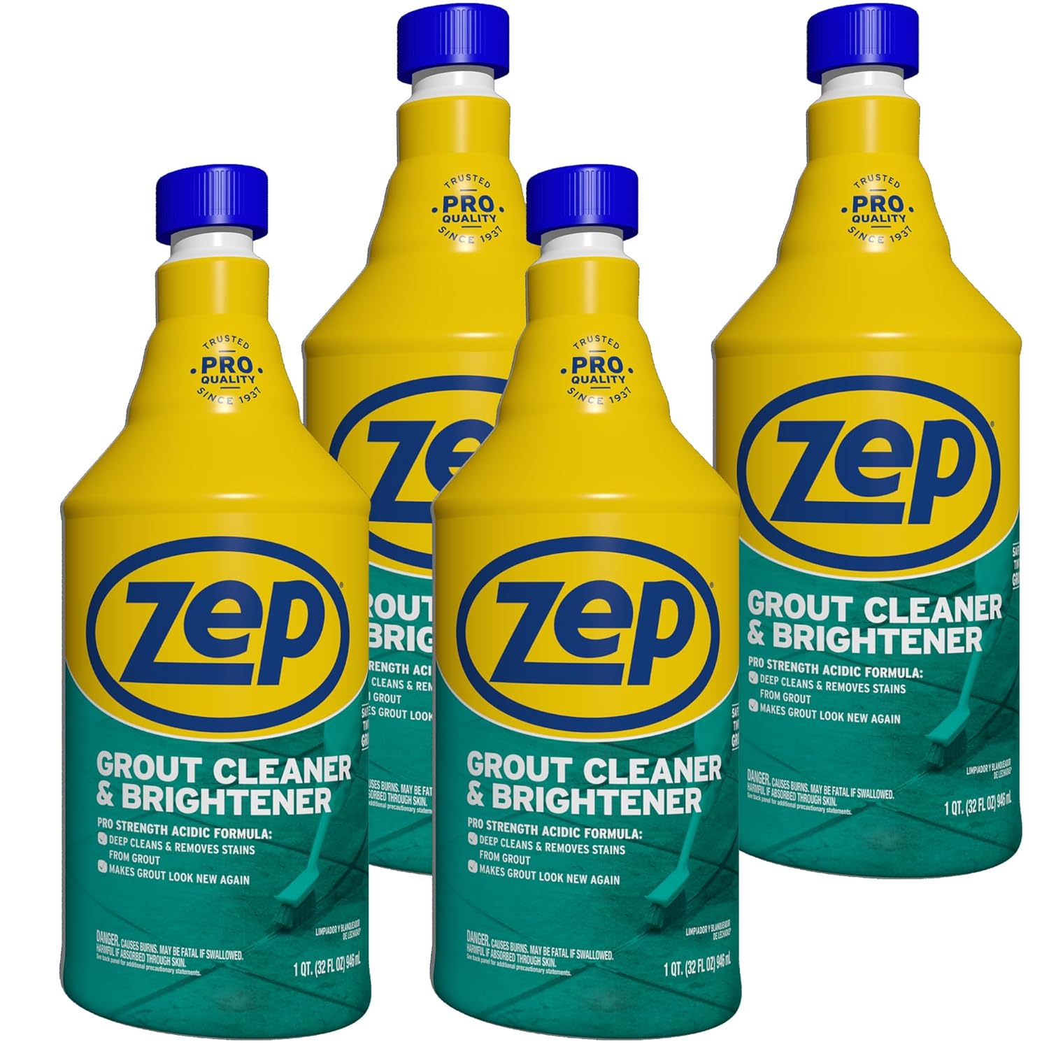 Zep Industrial Grout Cleaner and Brightener 32 ounce