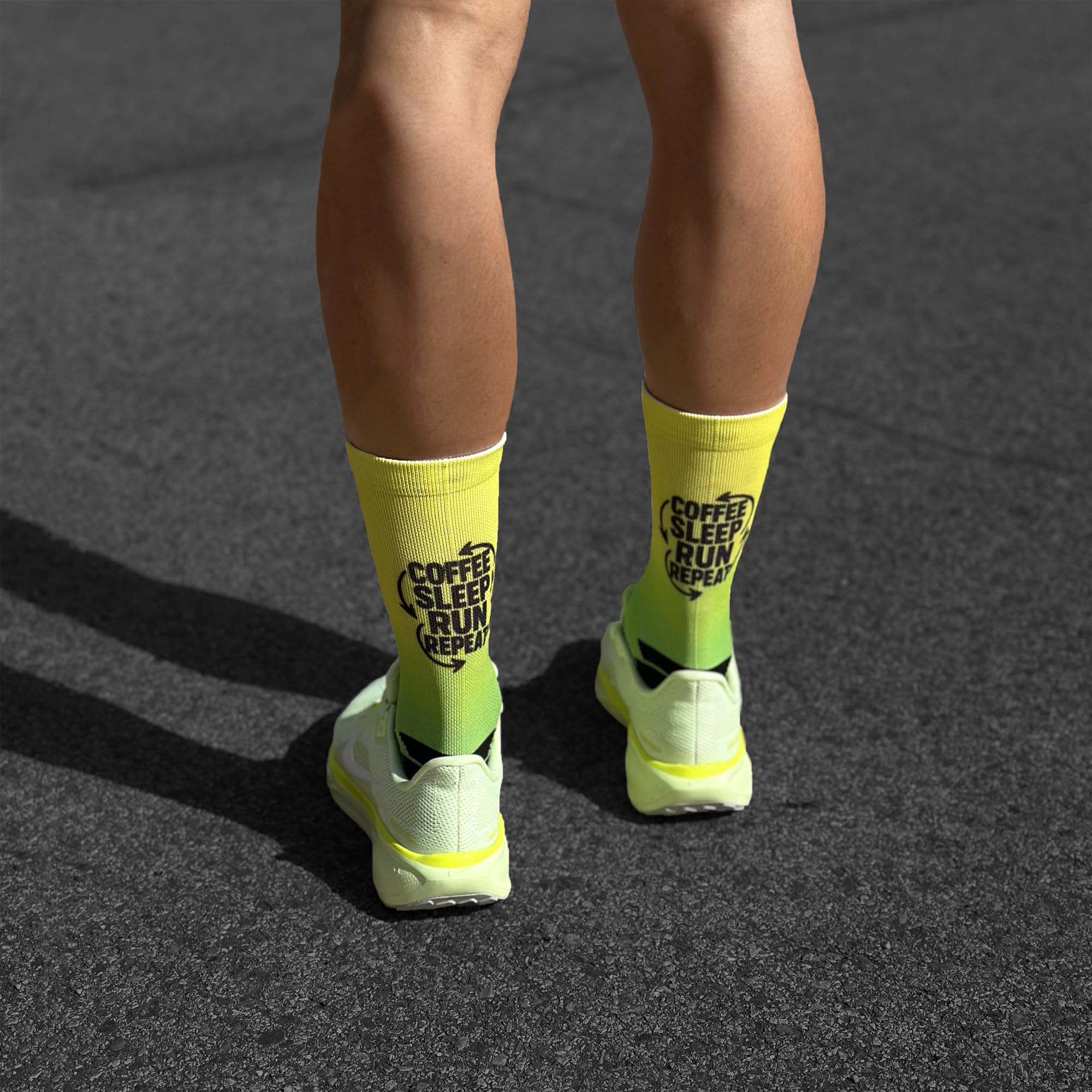 Jungle Socks Running Series - Pack de 3 Chaussettes Haute Performance pour Running, Respirantes, Compressives et Renforcées.