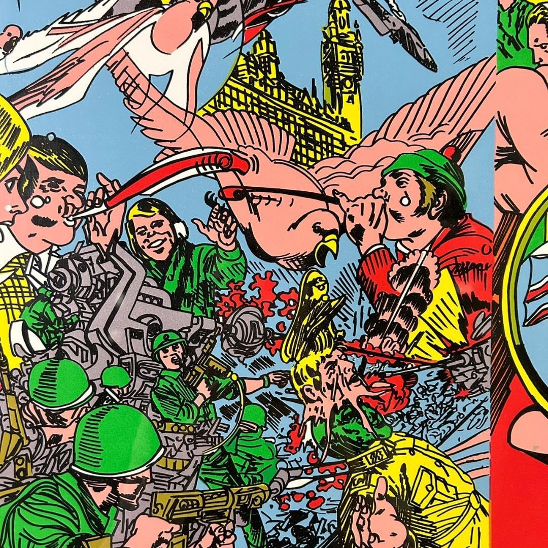 Amazon.co.jp: Gudmunduruero Collage Signed Gudmundur ERRO