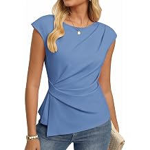 GRACE KARIN Women's 2026 Summer Tops Dressy Peplum Shirt