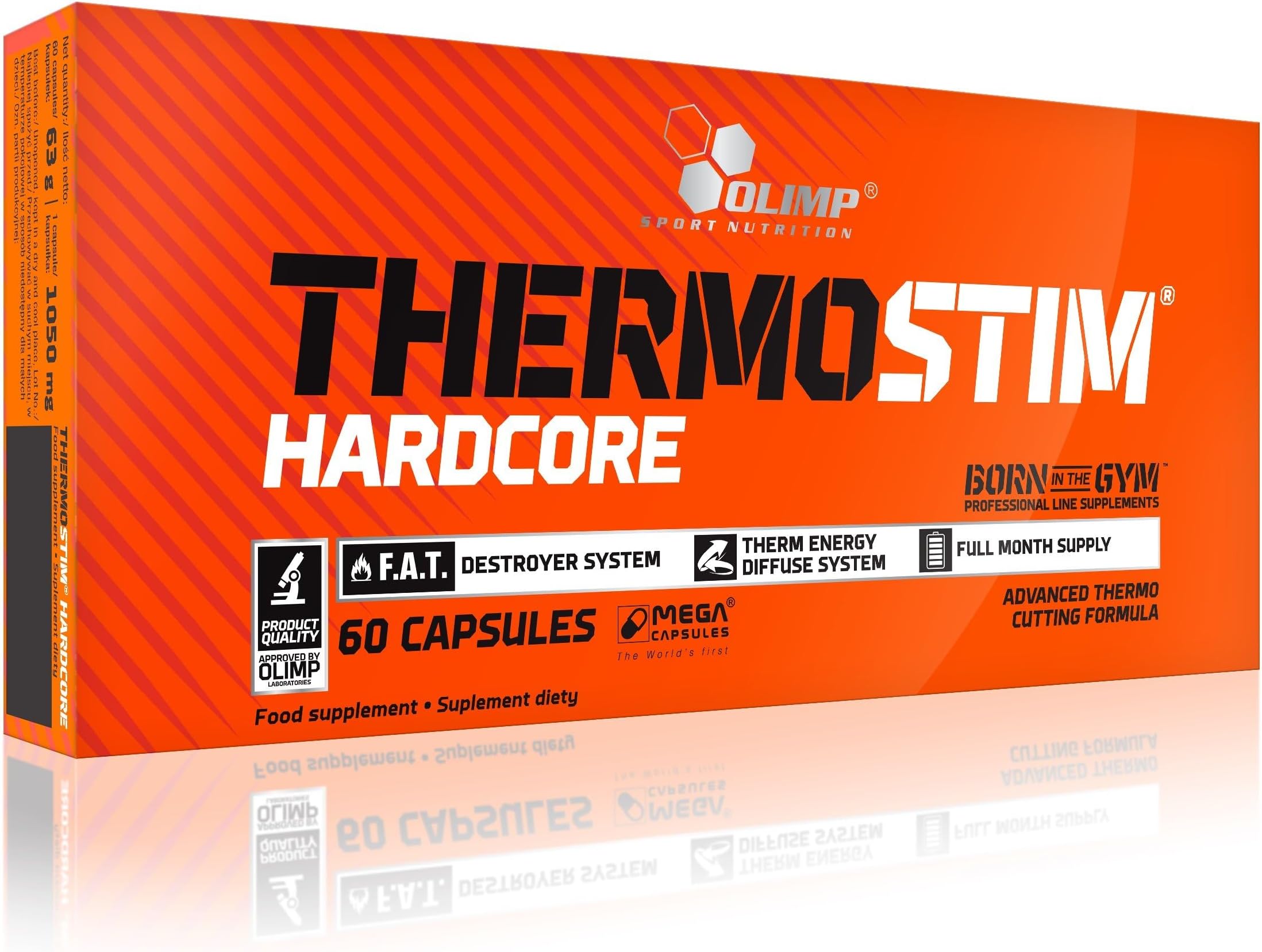Olimp Labs Thermo Stim Hardcore Capsules, 60 Capsules