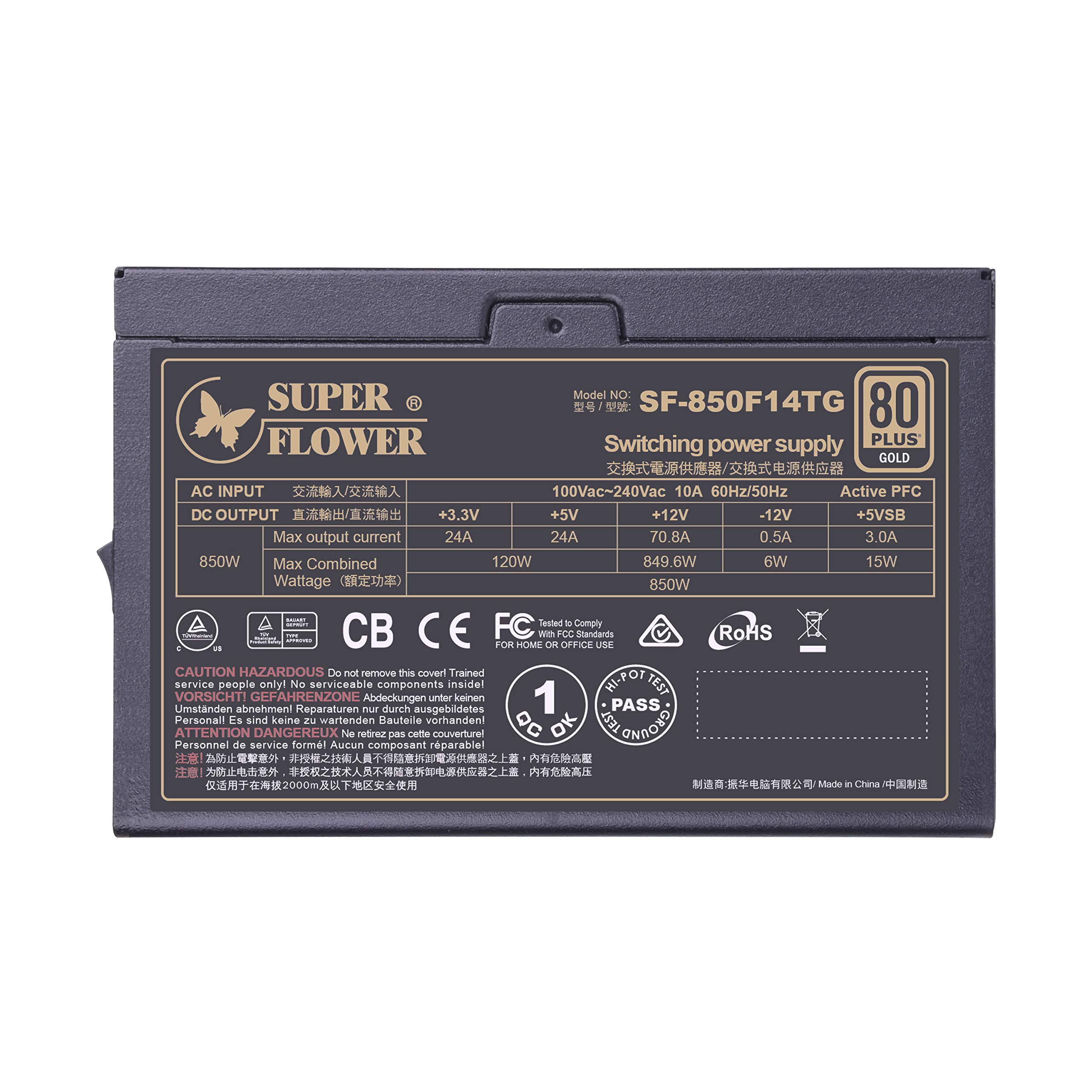 Amazon.co.jp: Super Flower SUPERFLOWER 奥行130mmコンパクトATX電源