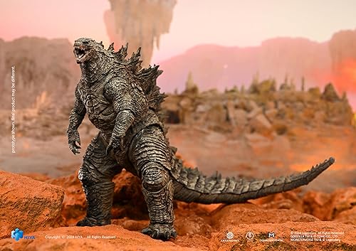 Miniatura 7 de Hiya Toys Godzilla x Kong El nuevo imperio - Gozilla Re-Evolved Exquisita serie vista previa figura de acción exclusiva