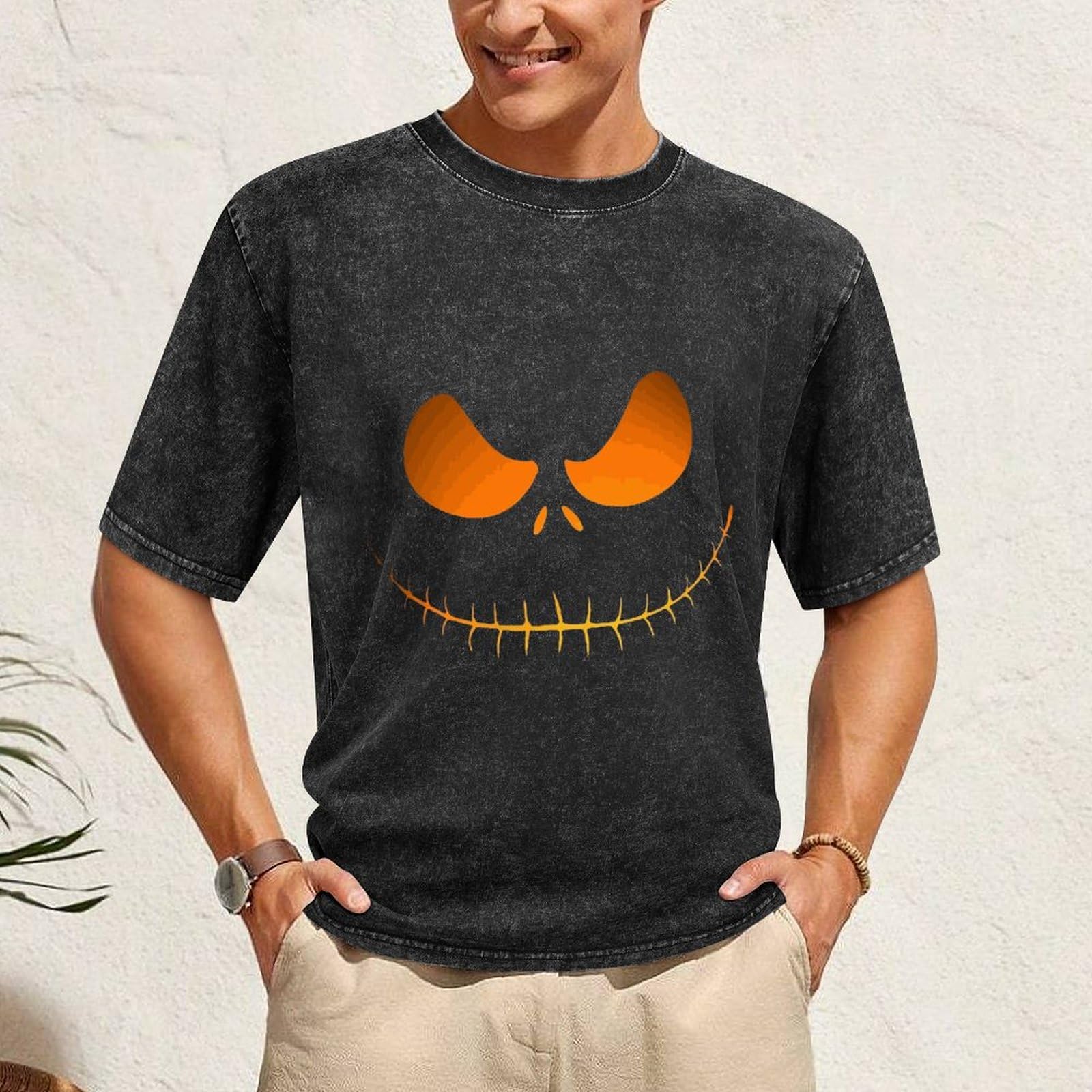 Amazon.co.jp: Tシャツ 半袖 ナイトメア・ビフォア・クリスマス レトロ