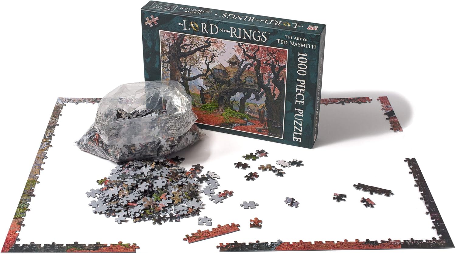 Thames and Kosmos | 696201 | The Lord of the Rings: Rhosgobel Puzzle | 1000 Piece Jigsaw Puzzle | Ages 10+ - Image 4