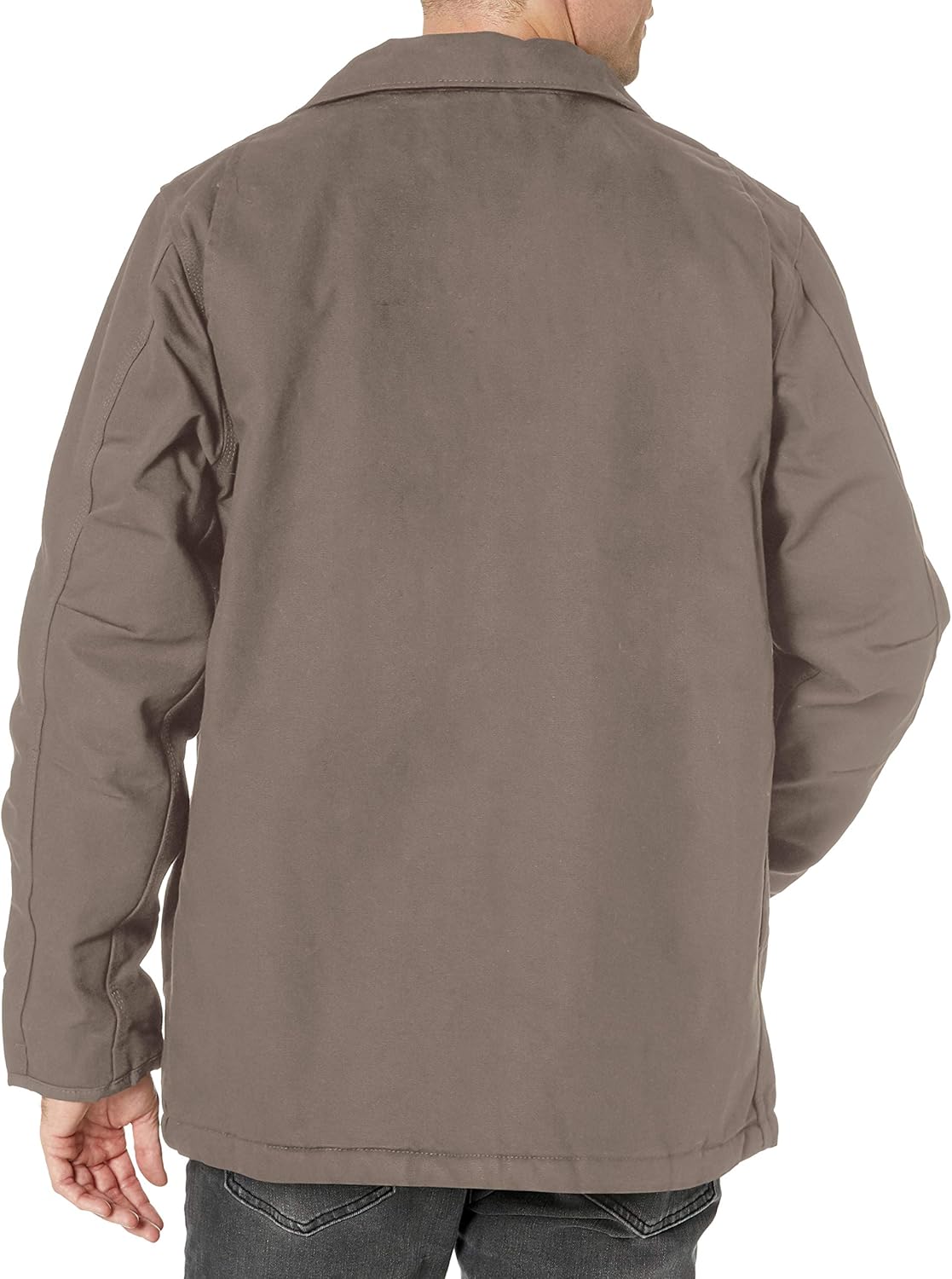 Carhartt Men's Loose Fit Washed Duck Sherpa-Lined Coat - Image 2