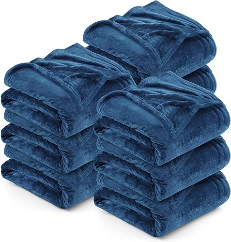 Vista 109 de Utopia Bedding - Manta de vellón de lujo, mullida, antiestática; manta de suave microfibra de 8.8 oz/yd² (300 g/m²) para cama; tamaño matrimonial