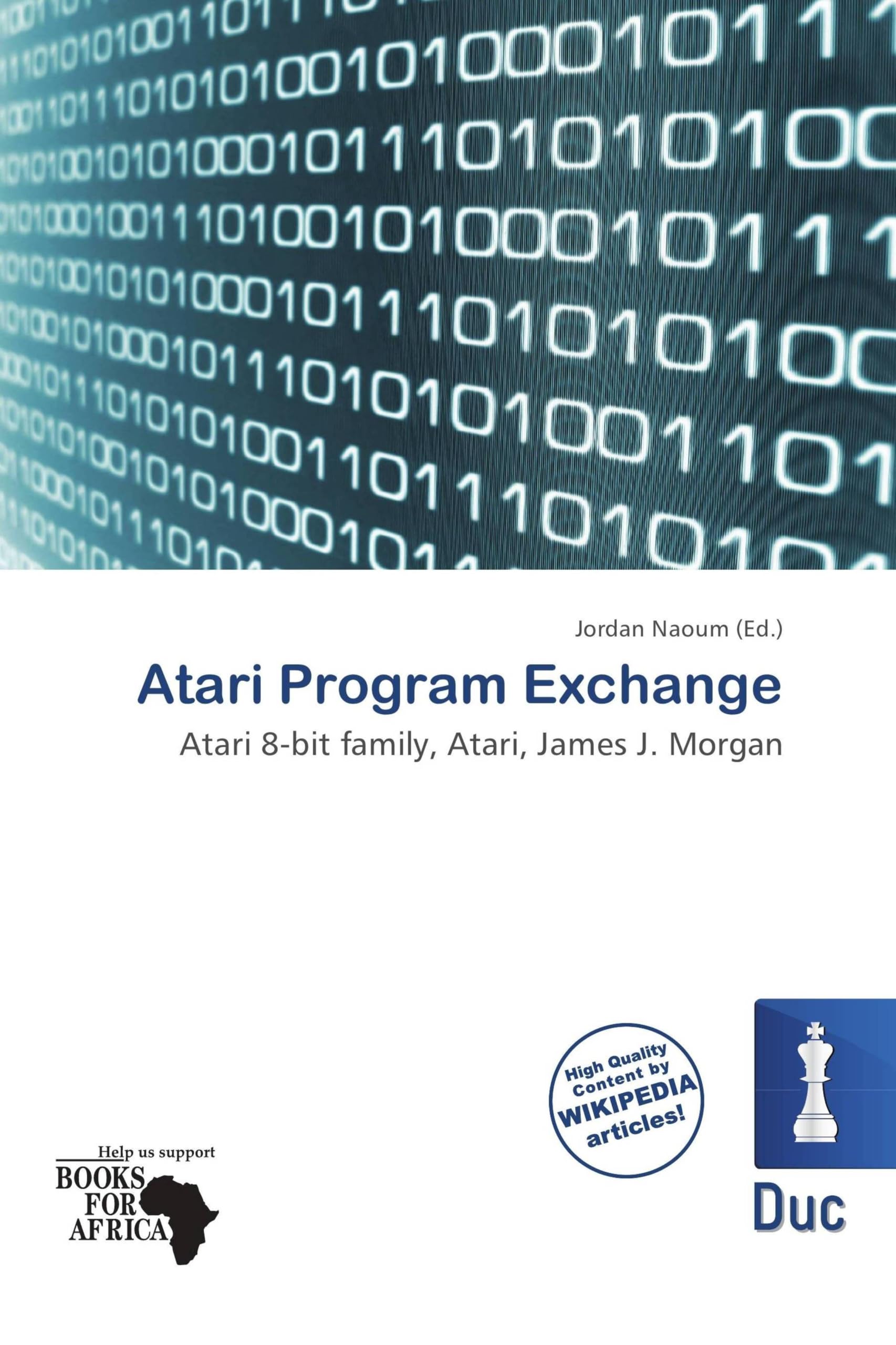 Atari Program Exchange: Atari 8-bit family, Atari, James J. Morgan