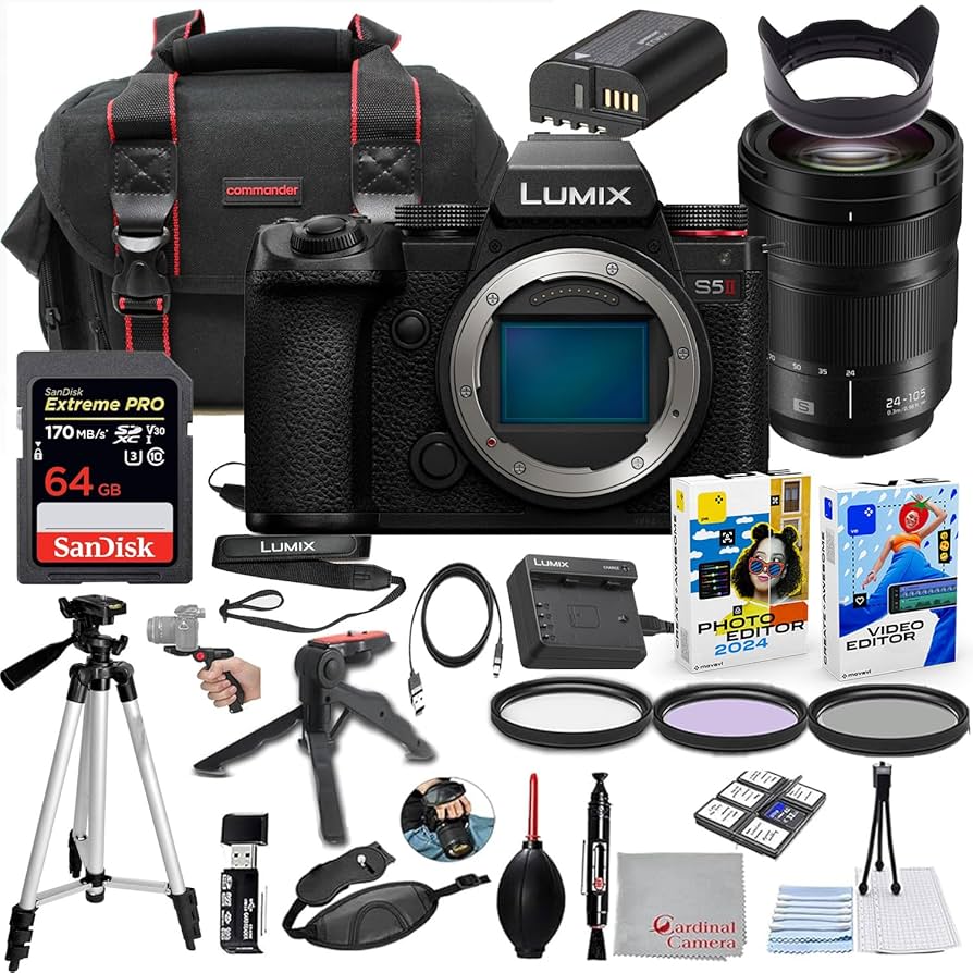 LUMIX S5Ⅱ DC-S5M2 LUMIX S 24-105mm Amazon.com : Panasonic LUMIX S5II Mirrorless Camera, 24.2MP