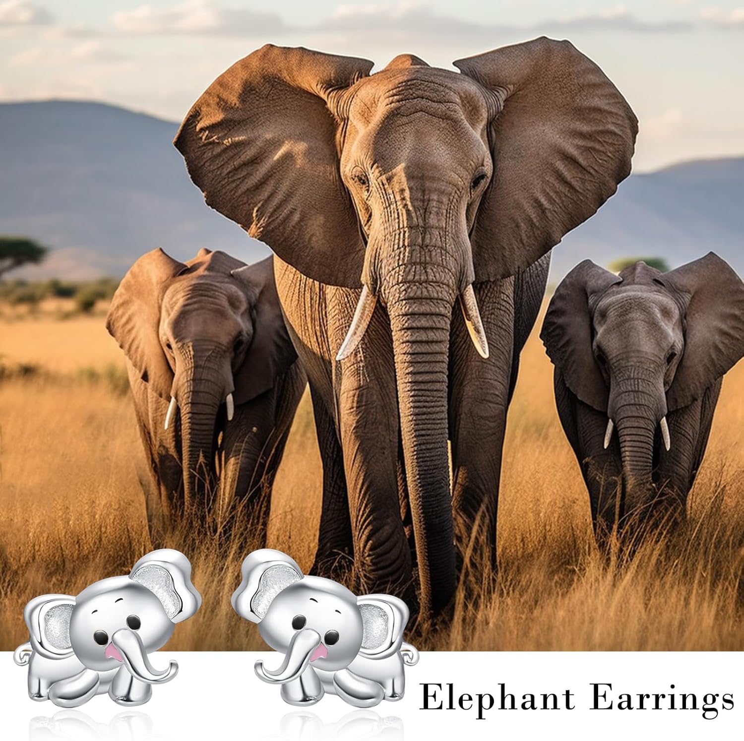 Dreamboat Hypoallergenic Animal Stud Earrings for Women 925 Sterling Silver Cute Animal Jewelry Gifts for Sensitive Ear - Image 3