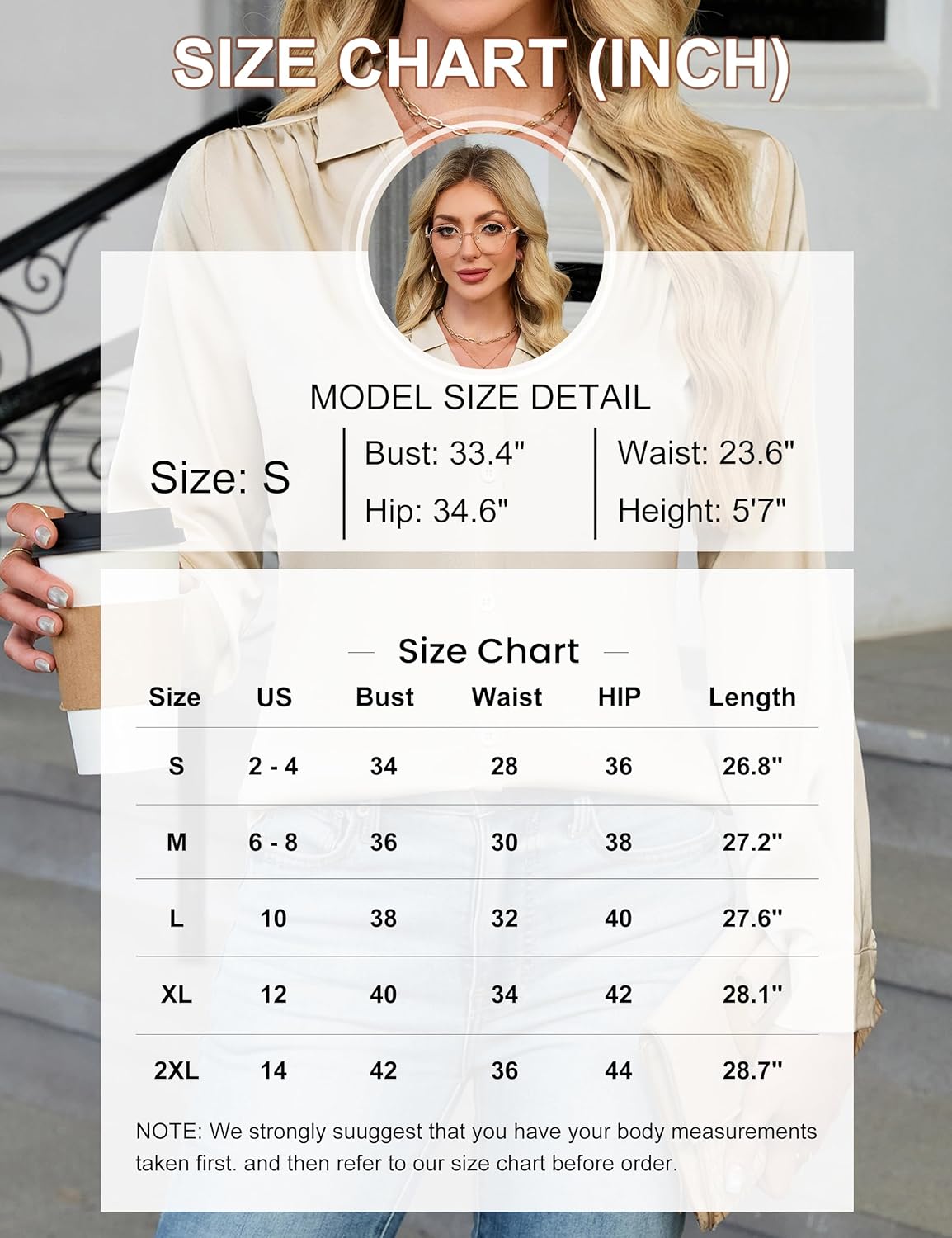 Blooming Jelly Womens Satin Button Down Shirts Work Dressy Casual Blouses Shirt Collar Long Sleeve Tops 2025 - Image 6