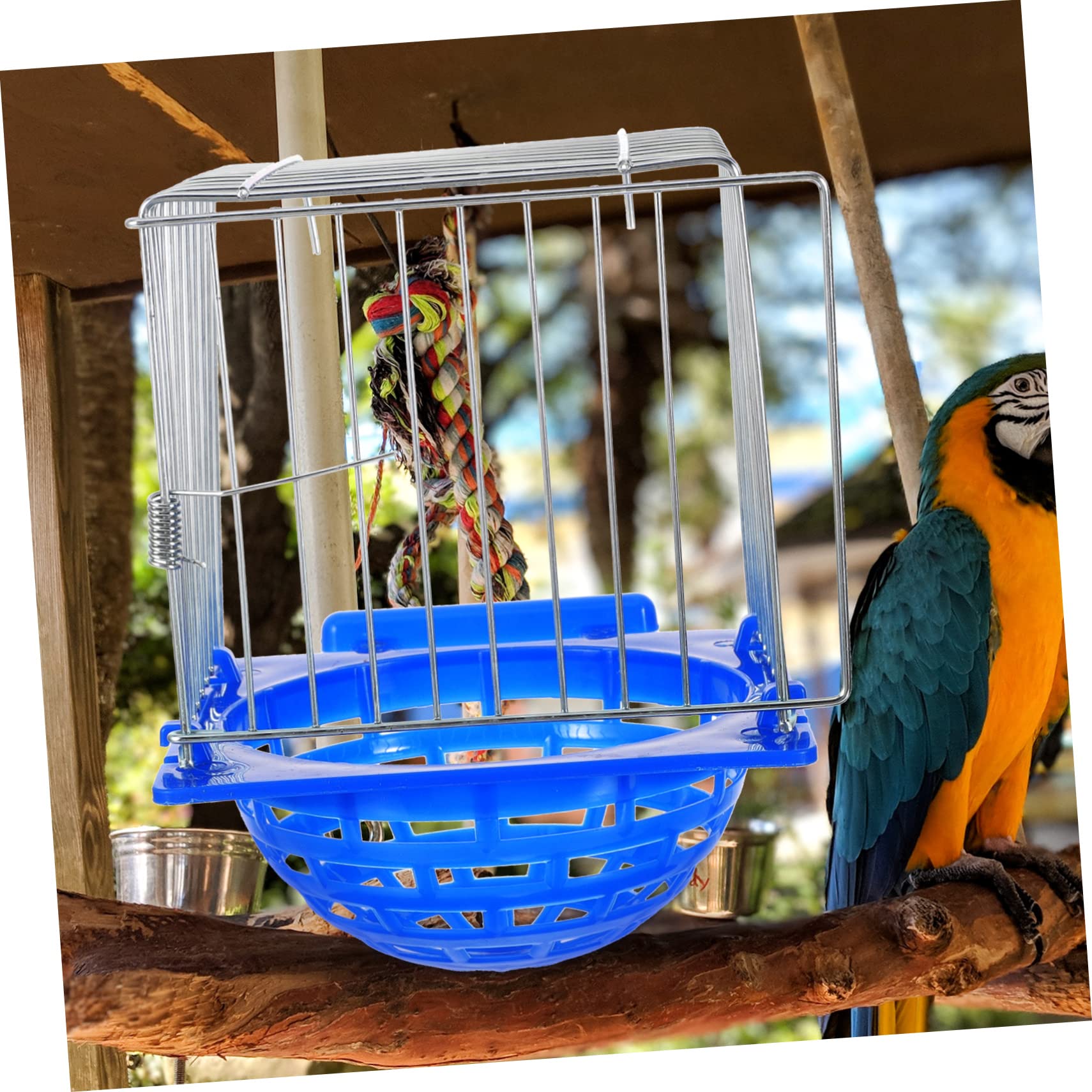 YARNOW 3 Pièces nid d'éclosion nid de Perroquet Oiseau nid de canaris couveuse incubateur Cage à Oiseaux Refuge pour perroquets nid d'oiseau pour Cages Le nid d'oiseau volière Support