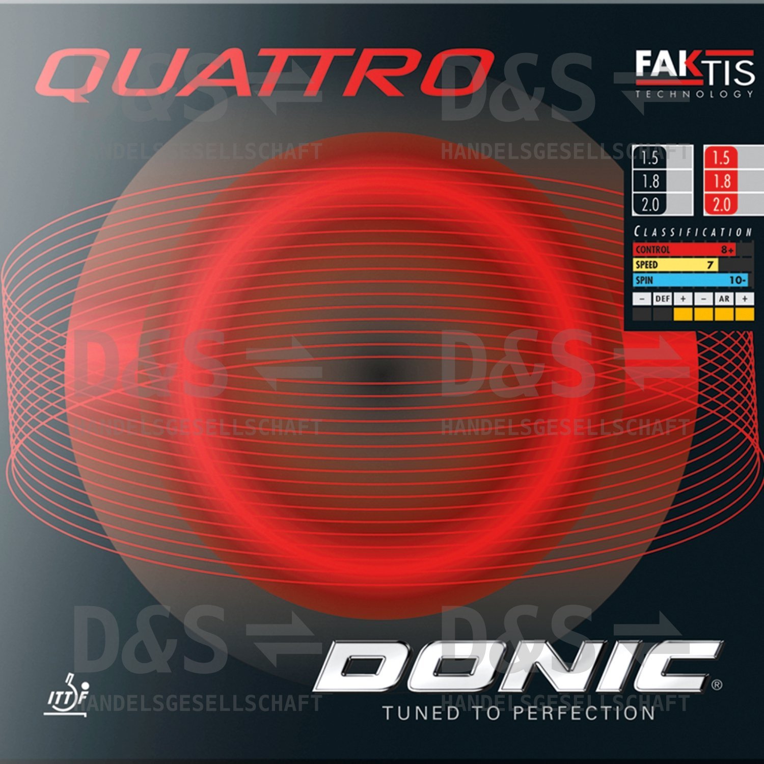 Bezug Donic Quattro