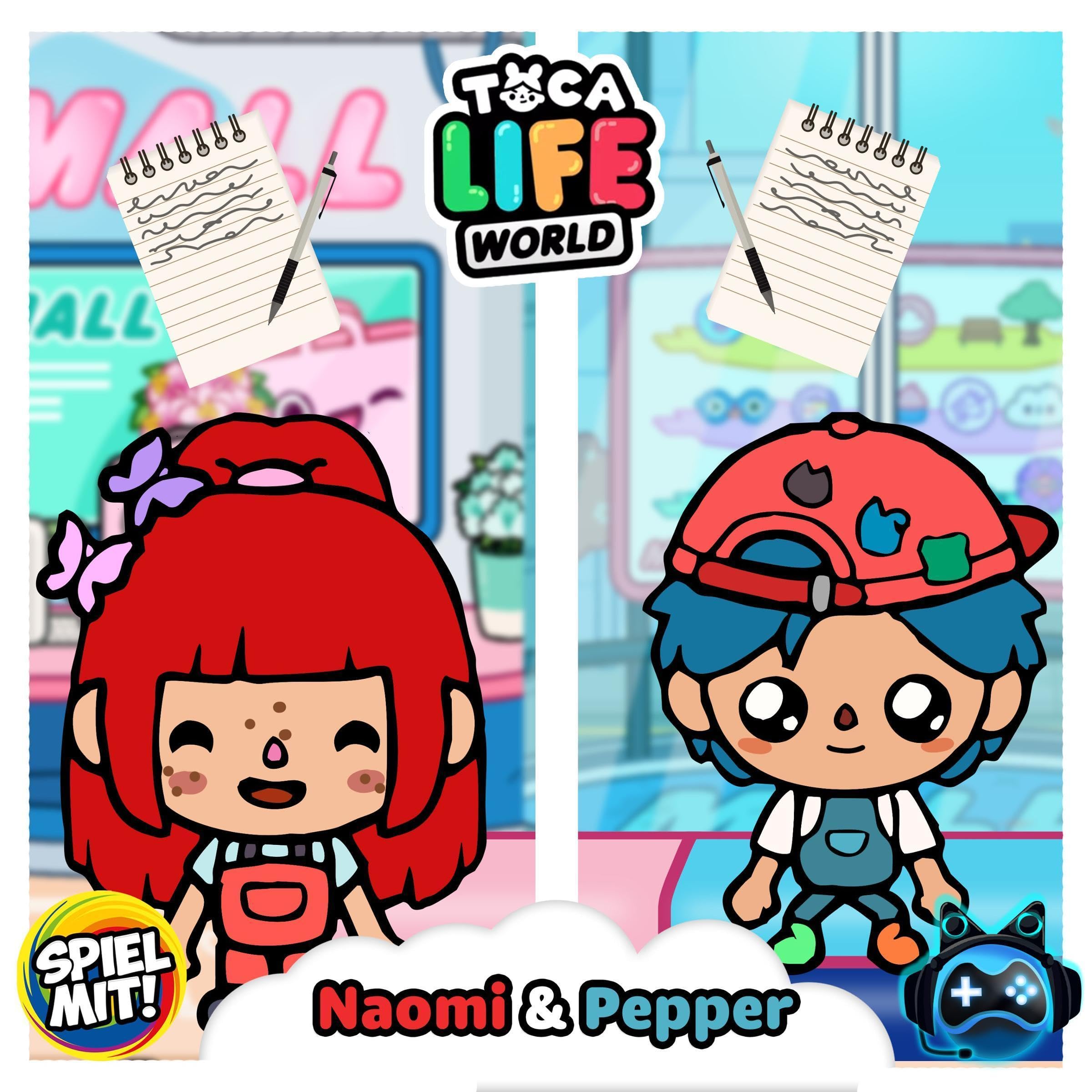 Cover art for Naomi & Pepper