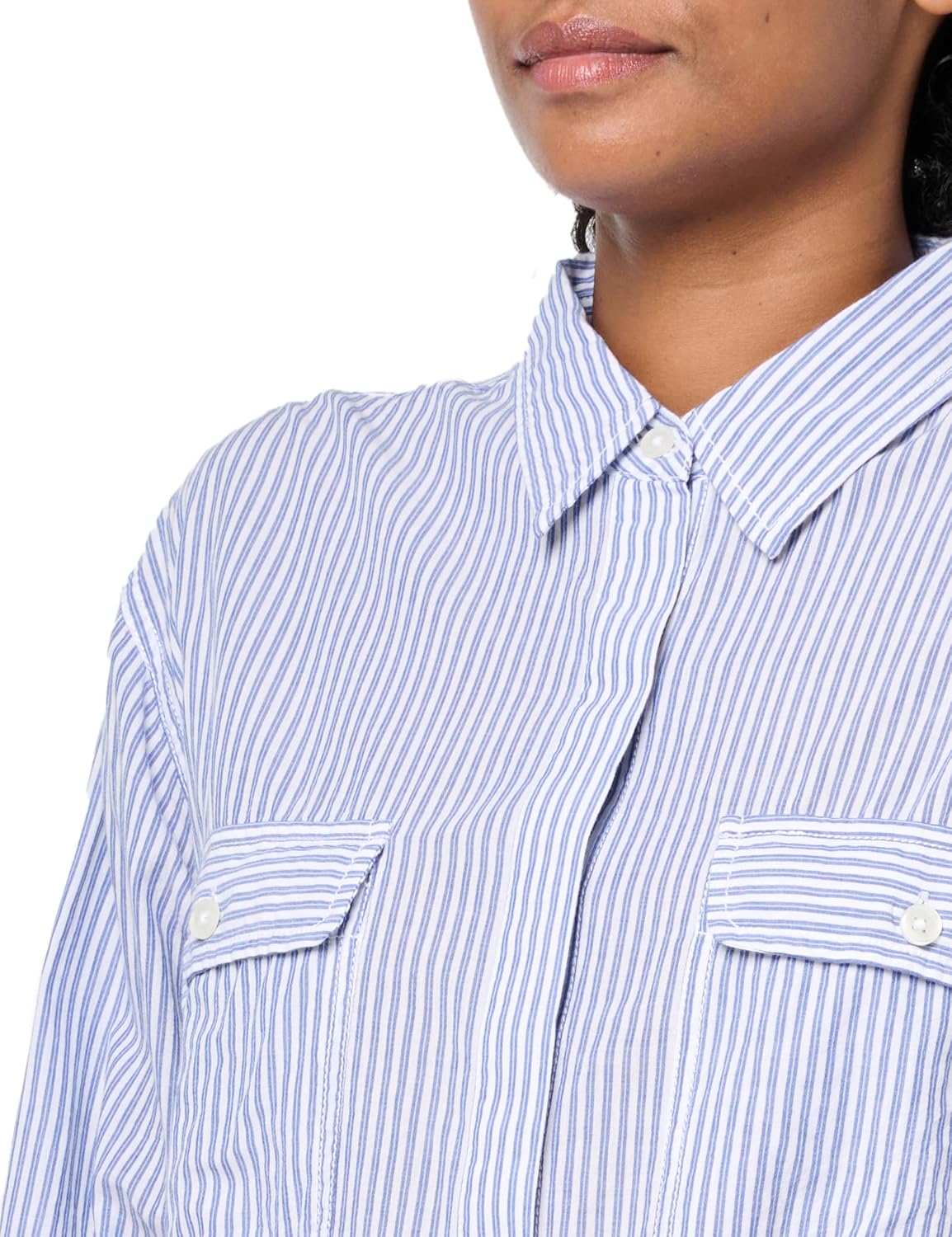 Lucky Brand Women's Utility Crop Shirt - Image 2