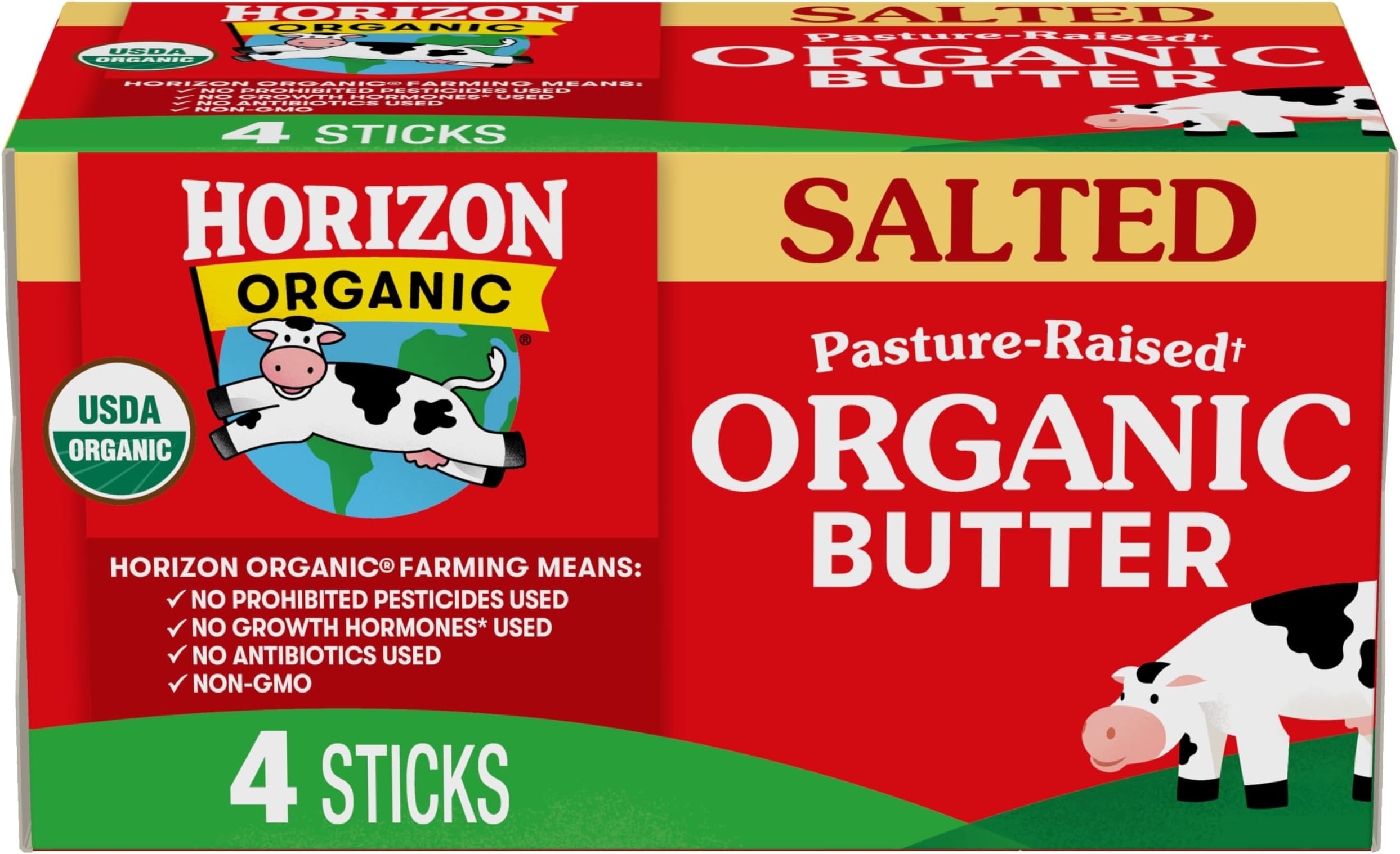 Horizon Organic, Butter Salted Organic, 16 Ounce