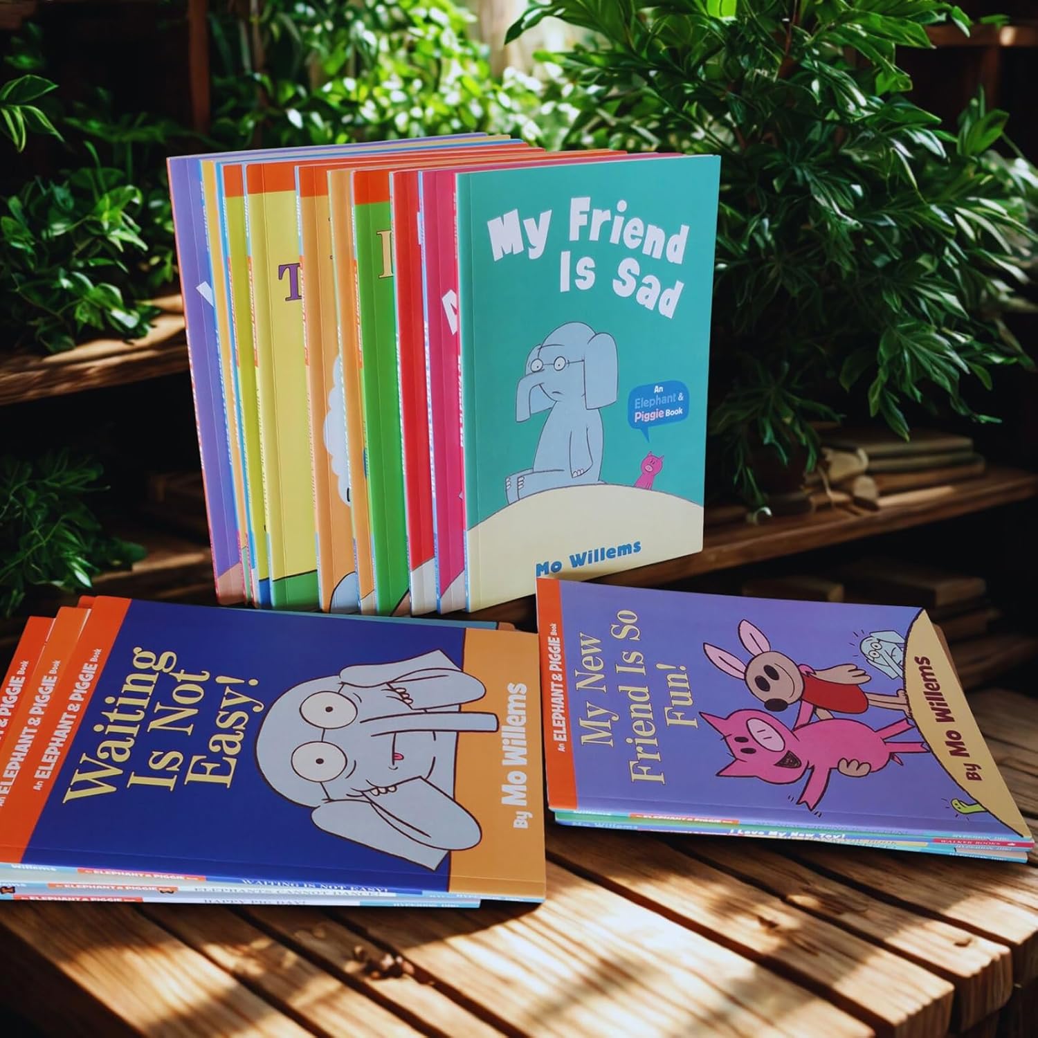 25 Book Set of Mo Willems Books Elephant and Piggie Books Series Paperback Collection for Kids