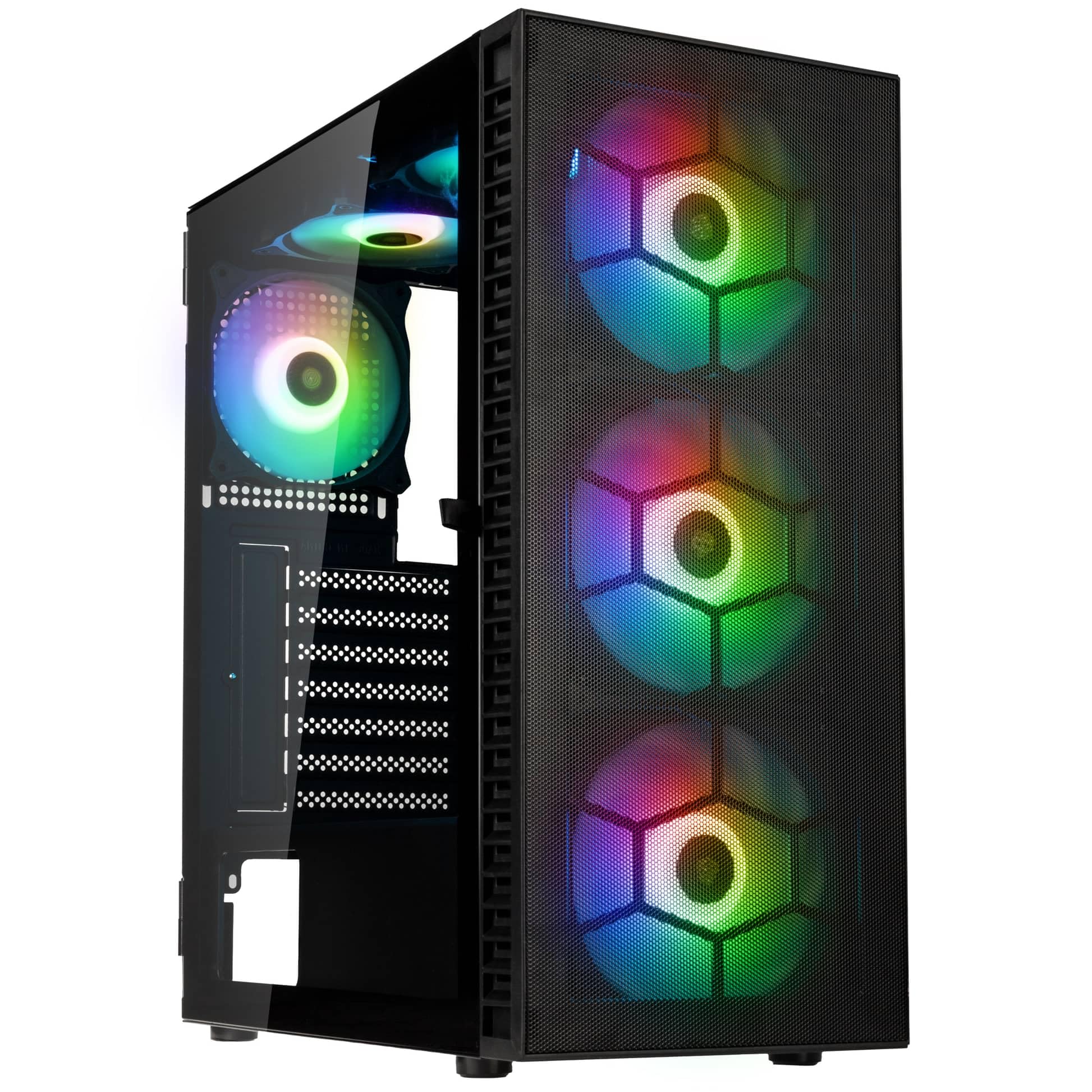 Kolink Observatory Hf Mb Computer Case Midi Tower Nero (kolink Observatory Hf Mesh Argb Midi Tower Case - Black)