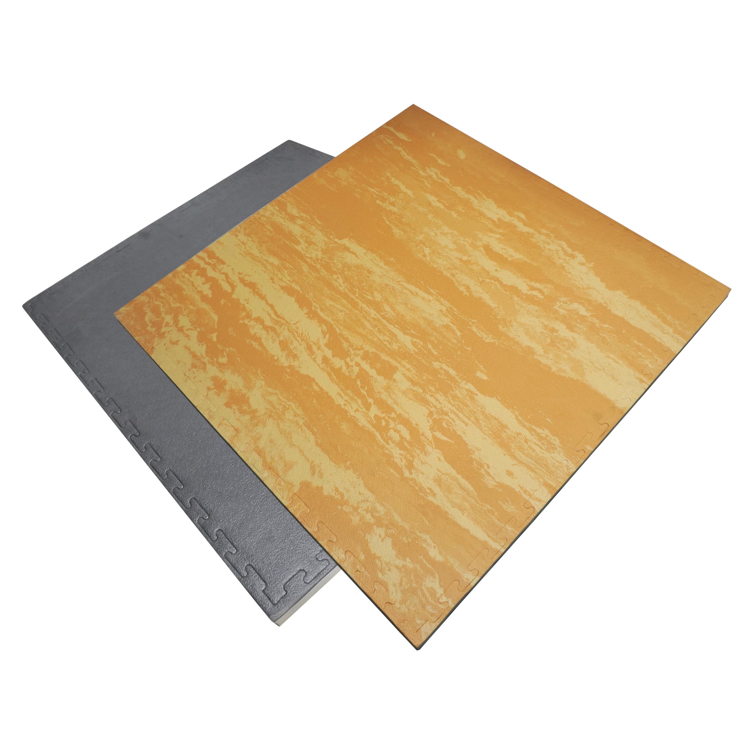 Sponsored Ad – YALLA HomeGym 1 Squared Meter 30MM Premium Exercise Mat, Wooden Texture EVA Rubber Foam Interlocking Floor Tiles (105x105x0.3 CM) Protective Flooring Mats for Gym Equipment, Martial Arts & Gymnastics