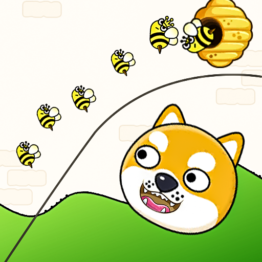 Save the Pets Dog Game : Draw a protective wall to build a safe house to protect the pet from danger of bees hive