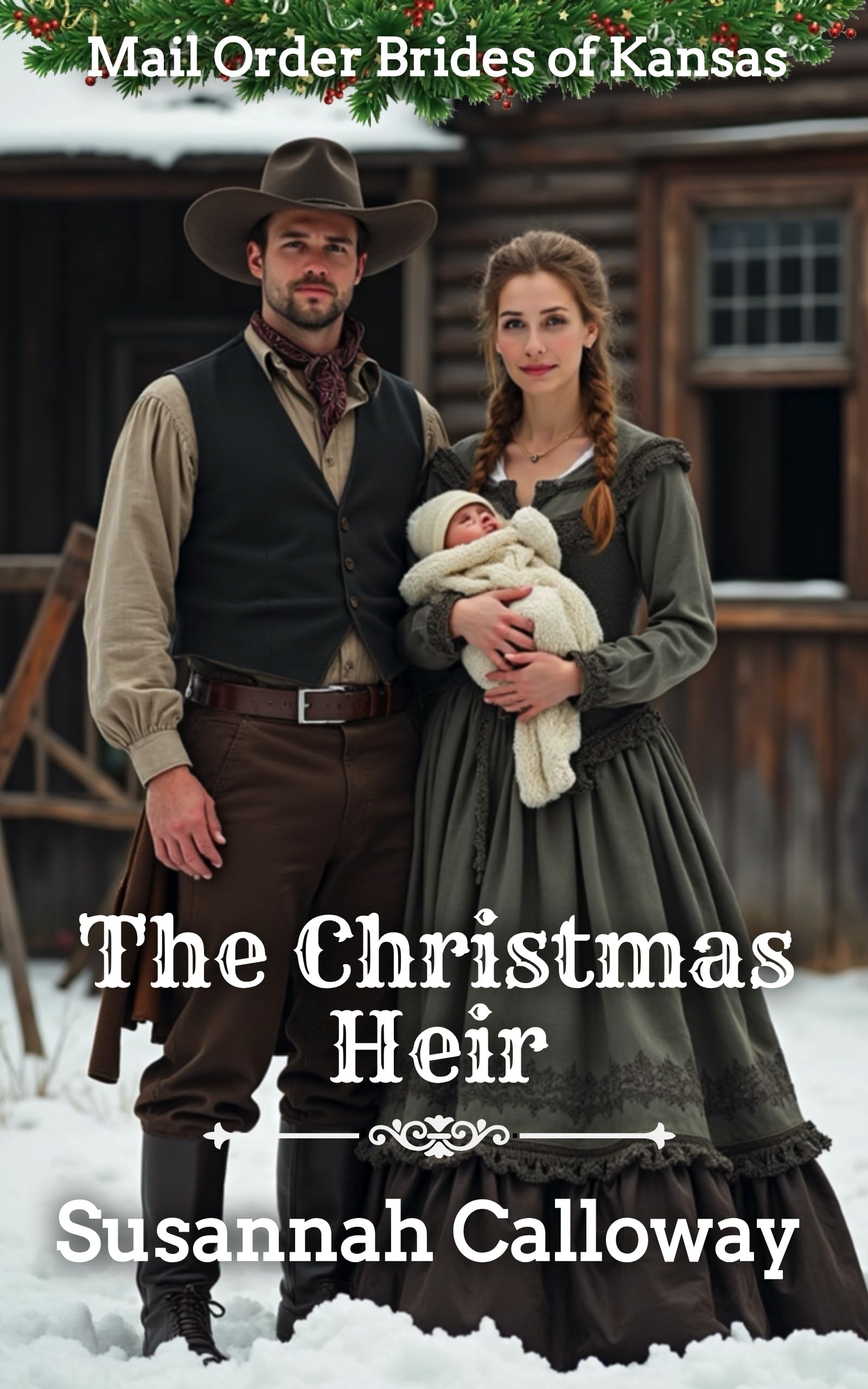 The Christmas Heir (Mail Order Brides of Kansas)