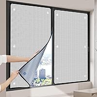 Vista 1 de Película reflectante de doble lámina de aluminio con aislamiento térmico para ventanas, aislamiento acústico para ventanas de vidrio, control