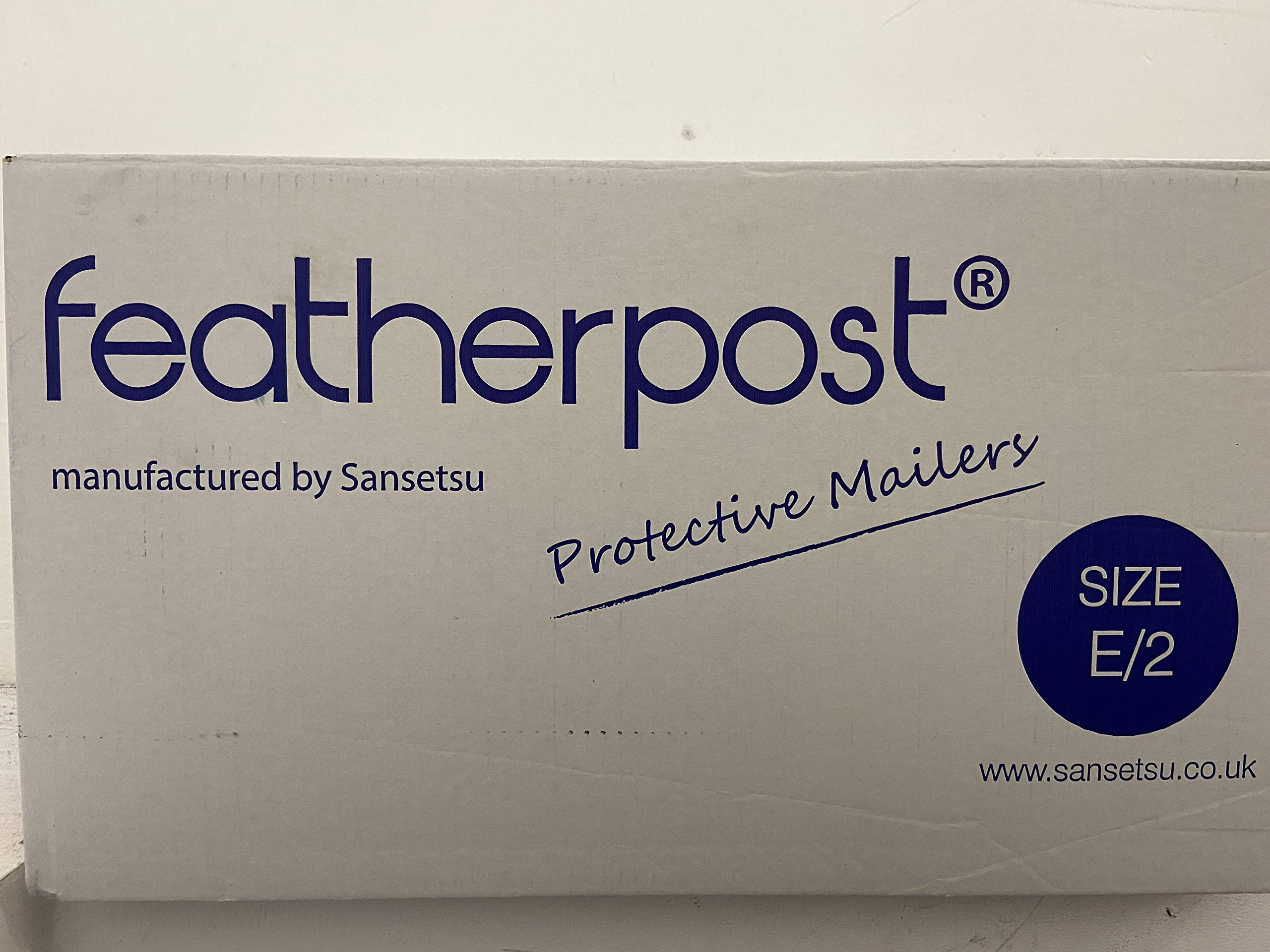 Featherpost Padded Bubble Envelope Mailer White Internal Dimension 220mm x 265mm (Size E/2, 100)