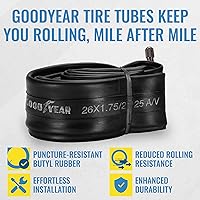 Vista 2 de Tubo de Bicicleta Goodyear con Goma de Butilo - Tubos de Bicicleta Confiables para Ciclismo Premium