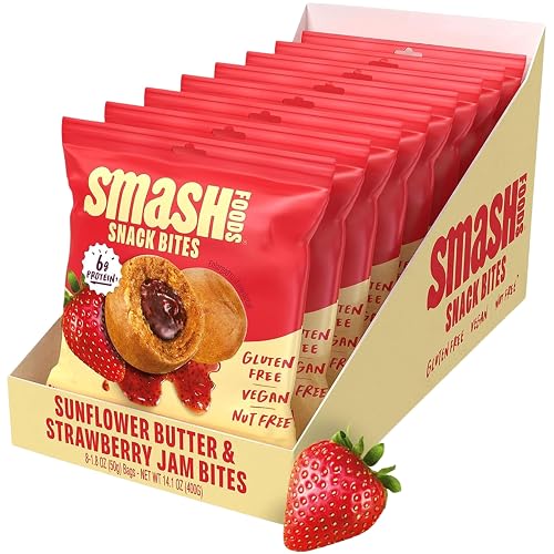 Smash Foods Strawberry Snack Bites to Go