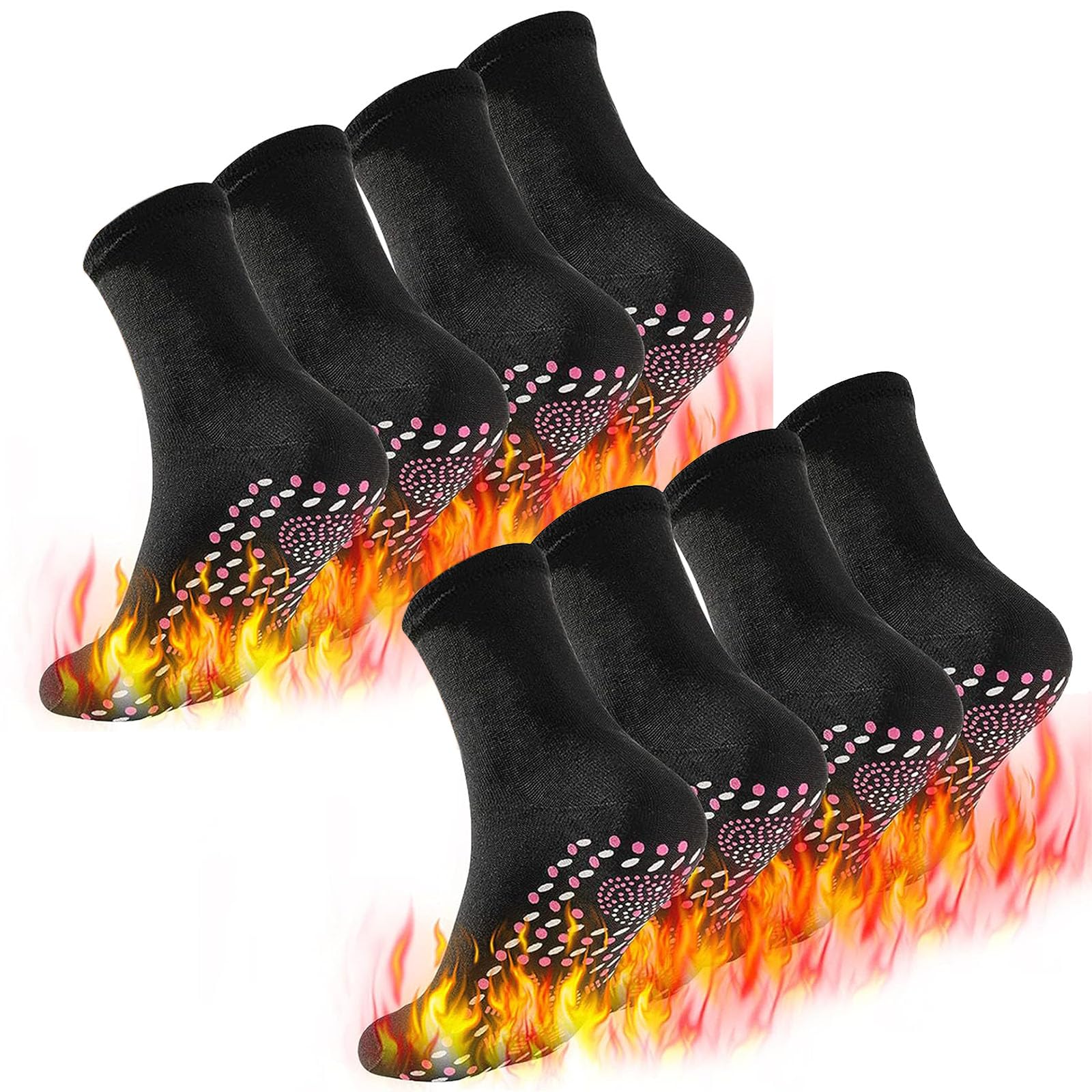 Tourmaline Health Sock,Self Heating Socks,Heated Socks,Magnetic Self-Heating Socks, Acupressure Health Socks,