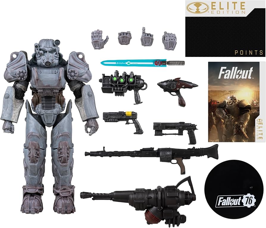マクファーレントイズ フォールアウト T-60 Amazon | McFarlane Fallout 76 T-60 7インチ デラックスアクション