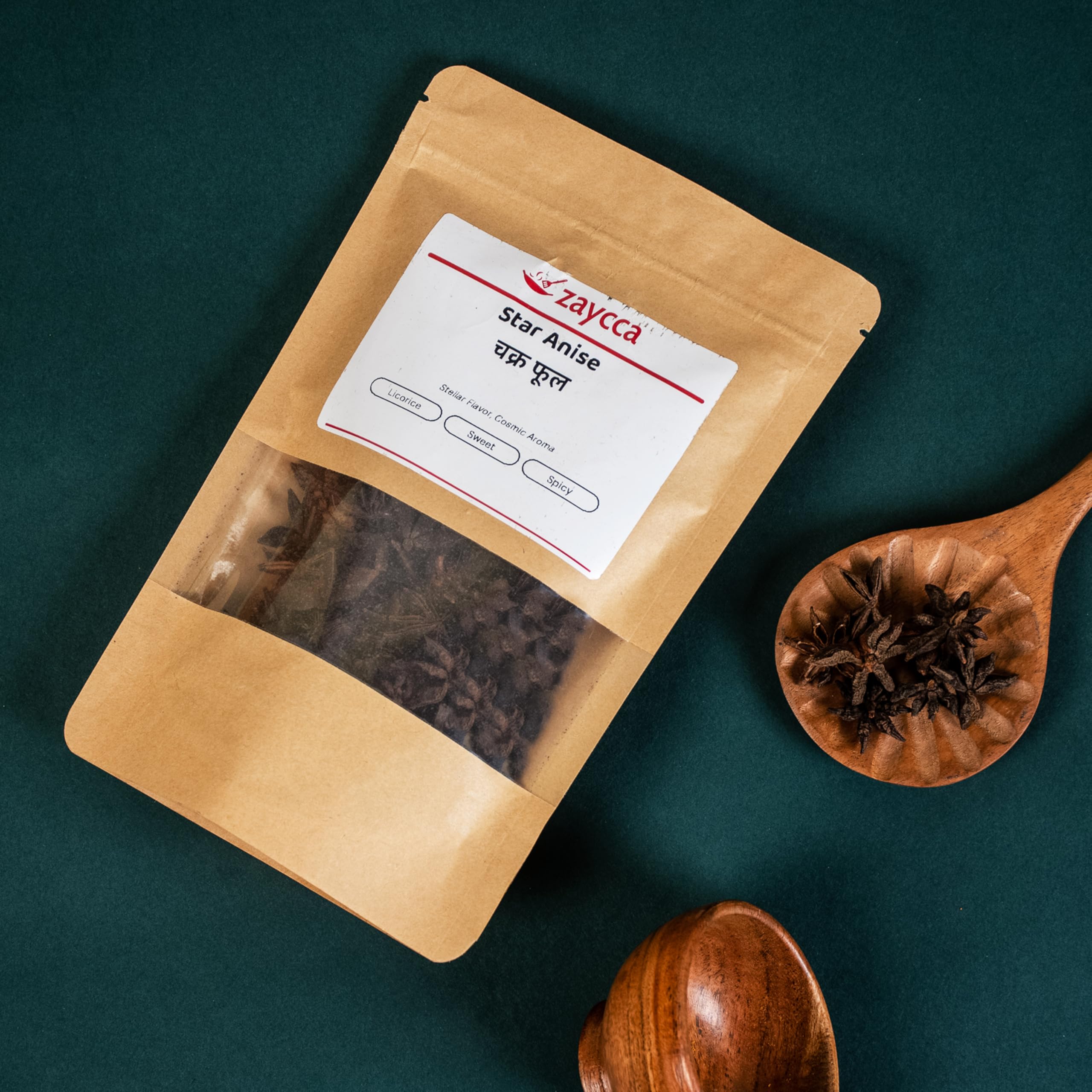 Star Anise | Chakra Phool | Badian Khatai | चक्र फूल 50grms - Image 5 thumbnail