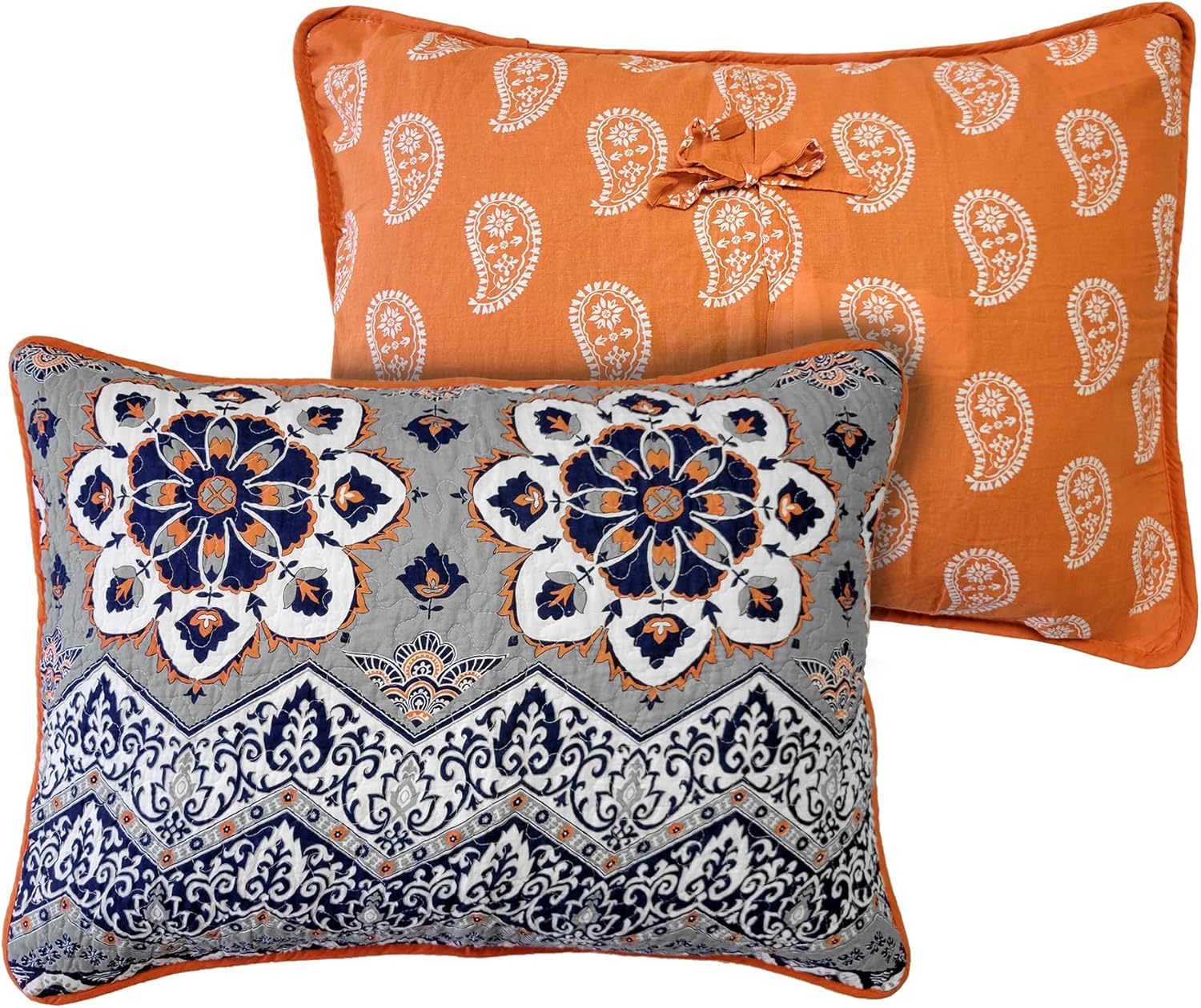 Greenland Home Medina Standard Sham, Saffron
